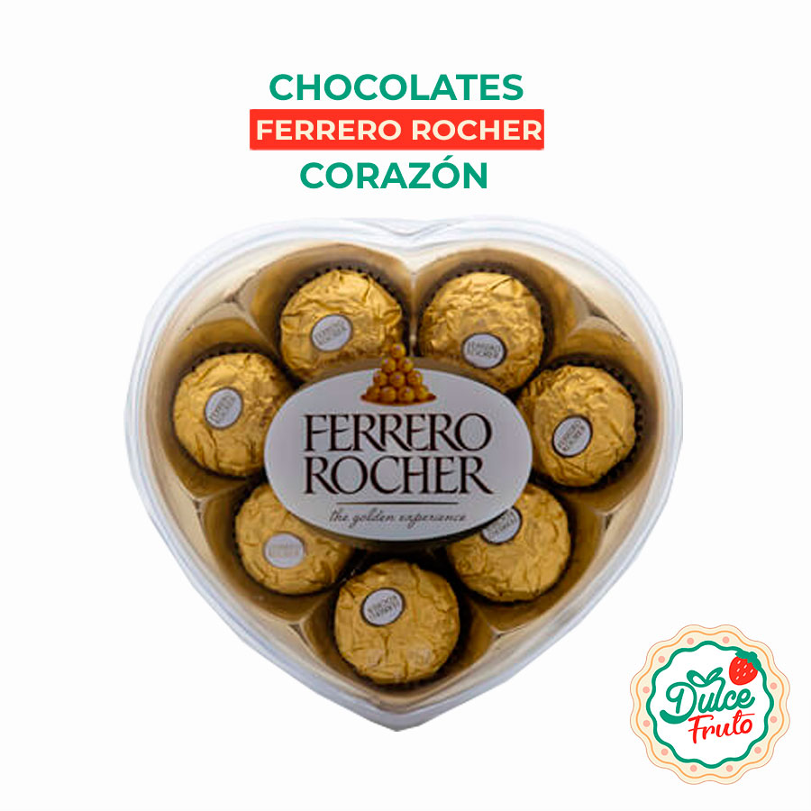 Chocolates Ferrero Rocher Corazón
